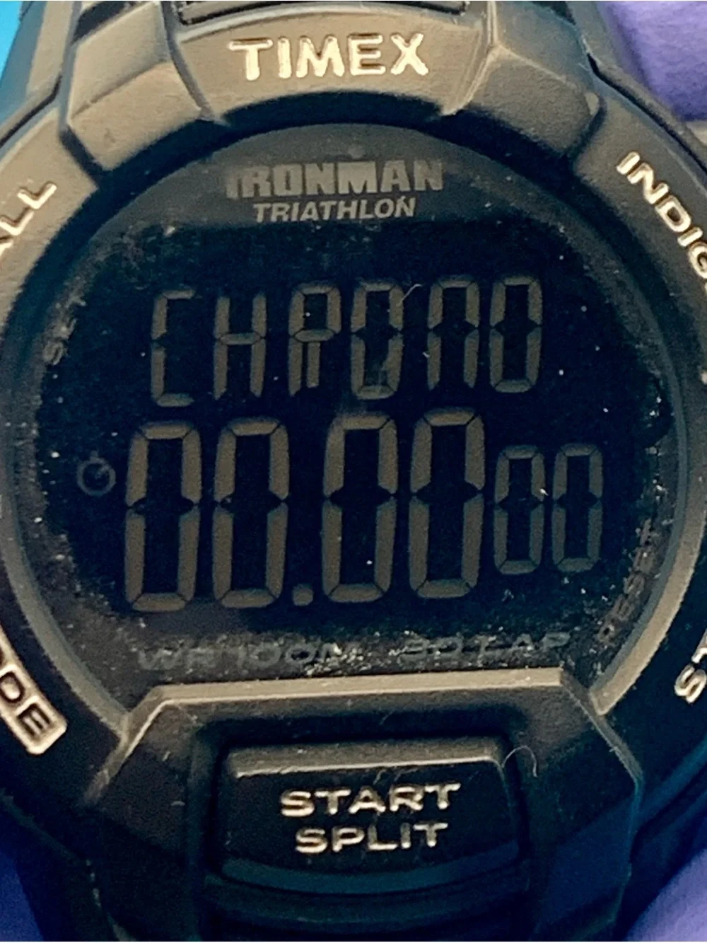 TIMEX IRONMAN TRIATHLON Men’s 2022 Digital Wristwatch Indiglo Works New Battery